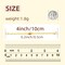 Magnetic Necklace Extender Silver and 14K Gold Adjustable Chain Extenders for Necklaces,Magnetic Jewelry Clasps and Closures for Women